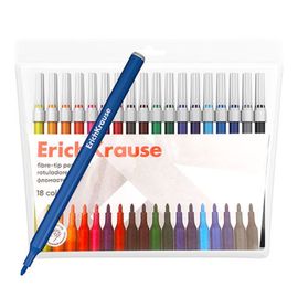 Фломастеры ERICHKRAUSE Light, 18 цветов