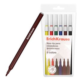 Фломастеры ERICHKRAUSE Light, 6 цветов