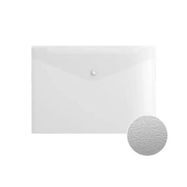 Папка-конверт A4 ERICHKRAUSE Glossy Clear, на кнопке, прозрачная