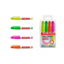 Набор маркеров текстовыделителей ERICHKRAUSE Visioline V-11 Mini Neon, 4 шт