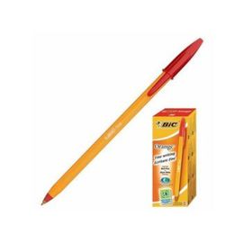 Pix cu bila BIC Orange Fine(1/20), rosu
