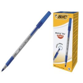 Pix cu bila BIC Round Stic Exact, albastru