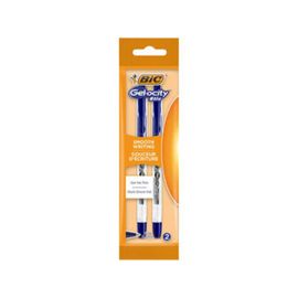 Набор ручек гелевых роллер BIC Gel-ocity Stic синяя, 2шт