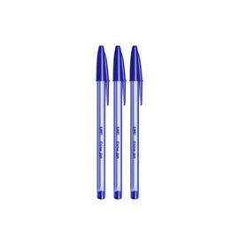 Набор ручек шариковых BIC Cristal Soft, синие, 3 шт