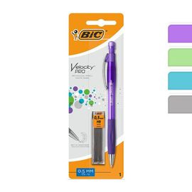 Карандаш механический BIC Velocity Pro, 0.5 мм,12 стержней HB, блистер