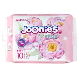 Прокладки женские JOONIES LUXE, одноразовые дневные, 10 шт