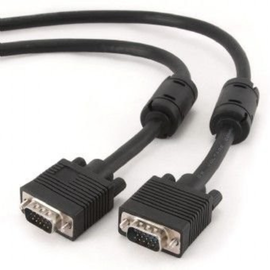 ​Кабель VGA GEMBIRD Cablexpert, 5 м, CC-PPVGA-5M-B