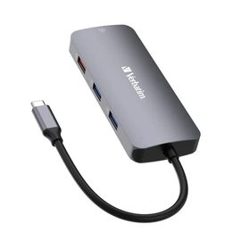 Мульти адаптер VERBATIM 9-in-1 USB-C Pro