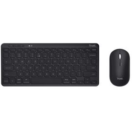 Набор TRUST Lyra Multi-Device Compact Wireless клавиатура и мышь, черный