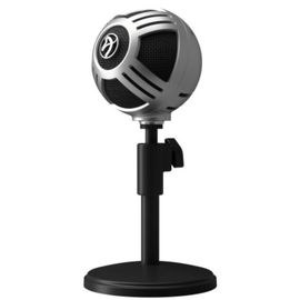 Микрофон AROZZI Sfera Pro USB Plug-and-play, серебристый