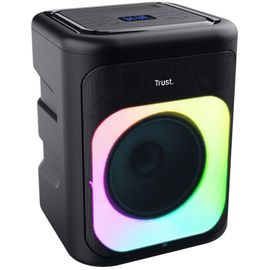 Портативная колонка TRUST Azura Wireless RGB, 50W RMS / 100W peak, черный