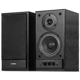 Boxe SVEN SPS-702 Black leather, 2.0, 2x20W RMS, negru