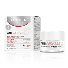 Crema de fata de zi MINCER Anti-Redness 1201, 50 ml