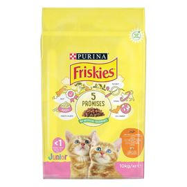 Корм сухой для котят FRISKIES Junior (курица,молоко,овощи), 10 кг
