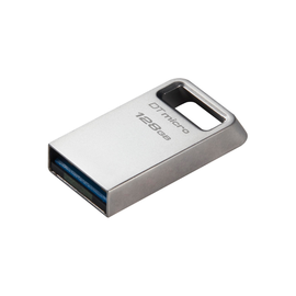 Stick KINGSTON DataTraveler Micro G2, USB 3.2, carcasa metalica, 128 GB