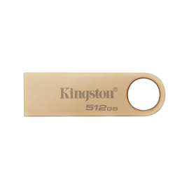 Накопитель KINGSTON DataTraveler SE9, G3, металлический корпус, Gold, 512 GB