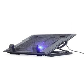 Охлаждающая подставка под ноутбук GEMBIRD NBS-1F17T-01, Notebook cooling stand with height adjustment