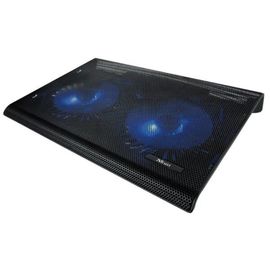 Охлаждающая подставка для ноутбука TRUST Azul, Notebook Cooling Pad up to 17.3”, 2x125 mm, Black
