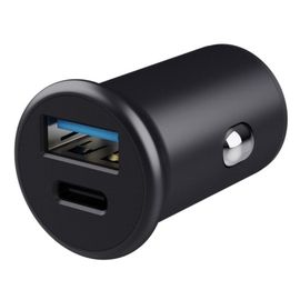 Автомобильное зарядное устройство TRUST Maxo Fast 38W PD Car Charger, черный