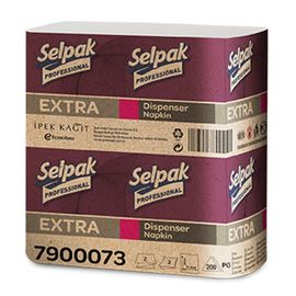 Салфетки SELPAK Prof 1 слой  для диспенсеров  250 штук