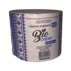 Hartie igienica Bio Paper 100 family+
