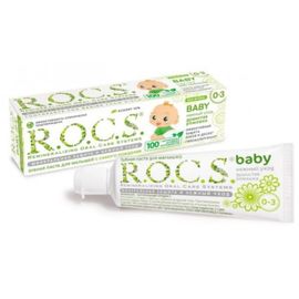 Pasta de dinti R.O.C.S. Baby Musetel, 0-3 ani, 45 g