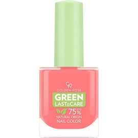 Lac de unghii GOLDEN ROSE Green Last&Care, culoarea 141, 10.2 ml