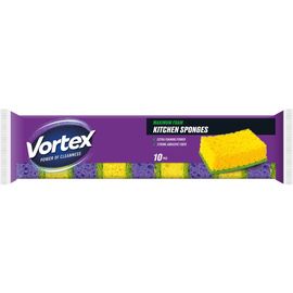 Burete de bucatarie VORTEX, poros, 10buc