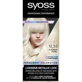 Краска SYOSS, 12-53, Платиновый Жемчужный