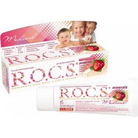 Gel pentru fortificarea dintilor R.O.C.S. pentru copii si adolescenti MEDICAL Minerals , 45 g