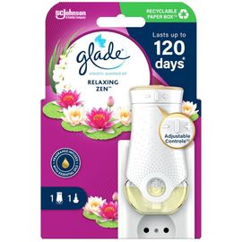 Aparat electric odorizant aer GLADE  Relaxing Zen, 20 ml