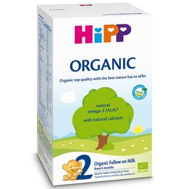 2049 Молочная смесь HIPP 2 Organic, с 6 месяцев, 800 г