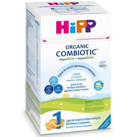 2104 Молочная смесь HIPP 1 Combiotic, с рождения, 800 г