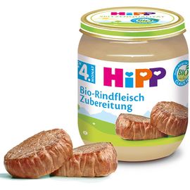 6010 Мясное пюре HIPP из телятины, с 4 месяцев, 125 г