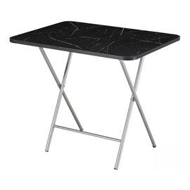Раскладной стол ZILAN ZLN6975, черный, 60 x 80 x 70 см