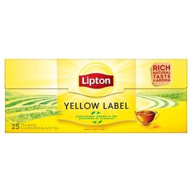 Чай LIPTON Yellow Label, 25 пакетиков