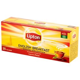 Чай LIPTON English Breakfast, 25 пакетиков