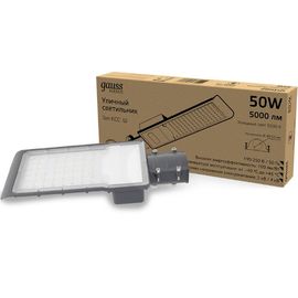 Corp de iluminat stradal GAUSS Avenue  LED 50W, 5000K, 5000lm, IP65, 190-250V, 355 х 155 х 57 mm