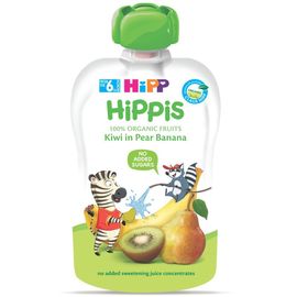 ​Piure HiPP HiPPiS Para, banana si kiwi, de la 6 luni, 100 g