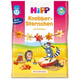 Stelute crocante cu fructe HiPP, de la 1-3 ani, 30 g