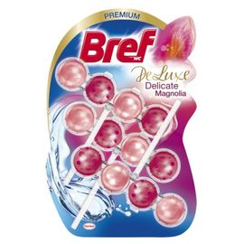 Блок для туалета BREF DeLuxe Magnolia, 3x50г