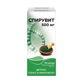 Capsule SPIRUVIT №90, 500mg