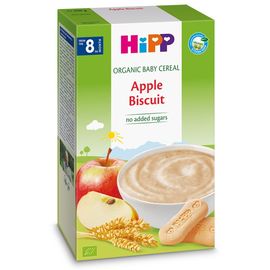 Terci organic pentru copii HiPP, Mar cu biscuit , de la 8 luni, 200 g