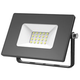 Projector LED GAUSS Elementary 20W, 6500К, 1320lm, IP65, negru, 1, 60