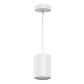 Спот LED GAUSS HD044 Накладной, Подвесной, 12W, 4100K, 660lm, IP20, 79x100мм, белый/белый, 1, 20 нейтральный свет