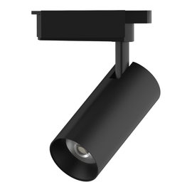 Corp de iluminat GAUSS TR086 LED Tracklight 24W, 4000K, 1830lm, IP20, 65x206 mm, cilindru, negru, 1 buc