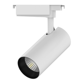 Corp de iluminat GAUSS TR072 LED Tracklight 32W, 4000K, 2750lm, IP20, 75x220 mm, cilindru, alb, 1 buc