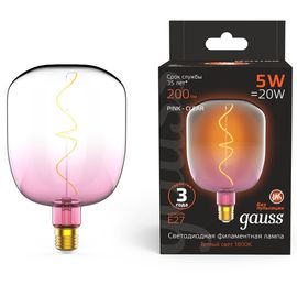 Bec GAUSS Filament V140 Flexible LED 5W, E27, 1800K, 200lm, IP20