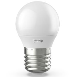Лампочка GAUSS Black G45 LED 9.5W, E27, 4100K, 950lm, IP20