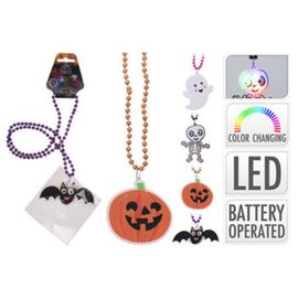 Pandantiv la gat Halloween, led